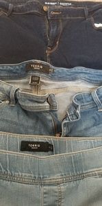 Mixture of Jean's & Capris